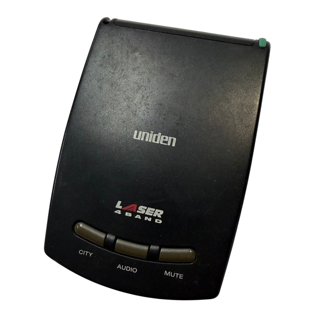 Uniden Stalker Laser 4 Band Radar Detector Vintage Black Automotive Electronics